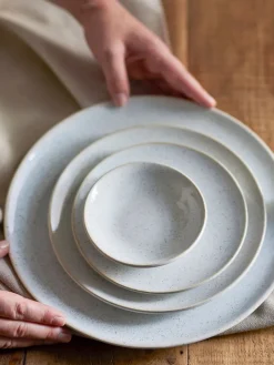 Addison borden Ø16cm wit set van 6 stuks - 82072005