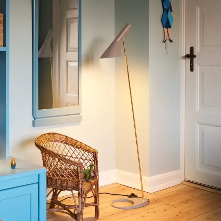 AJ staande lamp brass/warm grey - 5744171928