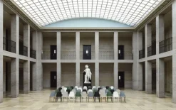 Allez stoel eiken/riet groen - 304059