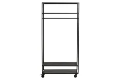 Alta kledingrek - zwart