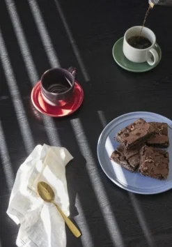 Amare borden lichtblauw set van 6 stuks - 211711