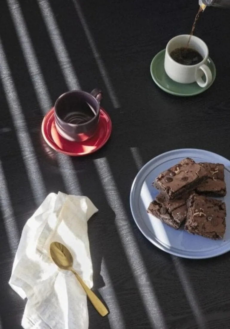 Amare borden lichtblauw set van 6 stuks - 211711