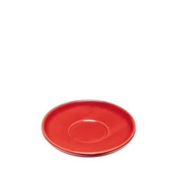 Amare kop en schotel burgundy/rood set van 4 stuks - 211707