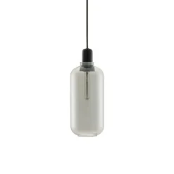 AMP Large hanglamp smoke zwart