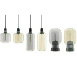 AMP Small hanglamp goud groen