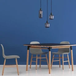 AMP Small hanglamp smoke zwart