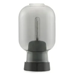 AMP tafellamp smoke zwart
