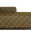 Amur chaise longue - olijf groen