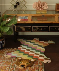 Archie check bear vloerkleed L - 1.45.10.094.099.5