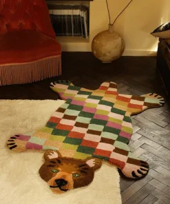 Archie check bear vloerkleed L - 1.45.10.094.099.5
