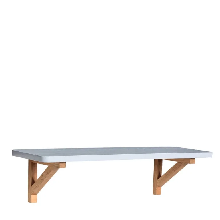 Arki wandplank grijs/naturel - 881915