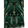 Art deco goud behang animaux grasshopper - groen
