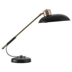 Art Deco tafellamp metaal messing