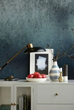 Art Deco tafellamp metaal messing