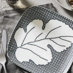 Ash borden grijs/blauw - set van 6 stuks