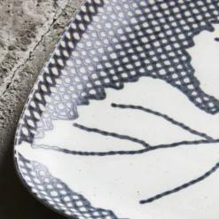 Ash borden grijs/blauw - set van 6 stuks