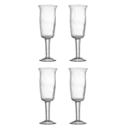 Asha wijnglazen Ø6x17,5cm set van 4 stuks - 82068388