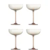 Aston cocktail glazen brons set van 4 stuks - 82072593