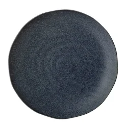 Aura bord blauw - set van 6 stuks Ø28,5 cm