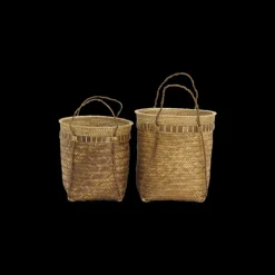 Bali manden - set van 2 stuks Ø35 en Ø30