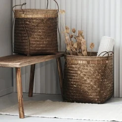 Bali manden - set van 2 stuks Ø45 en Ø40