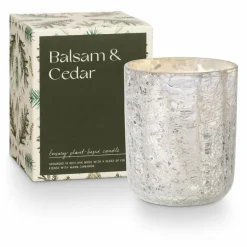 Balsam & cedar crackle kaars - 4628007200