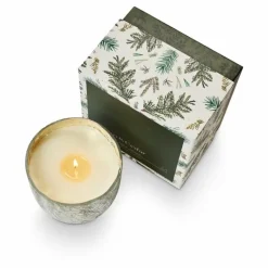 Balsam & cedar crackle kaars groen - 4628407200