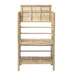 Bamboe kast met planken