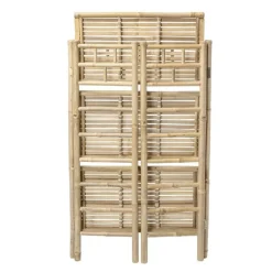 Bamboe kast met planken