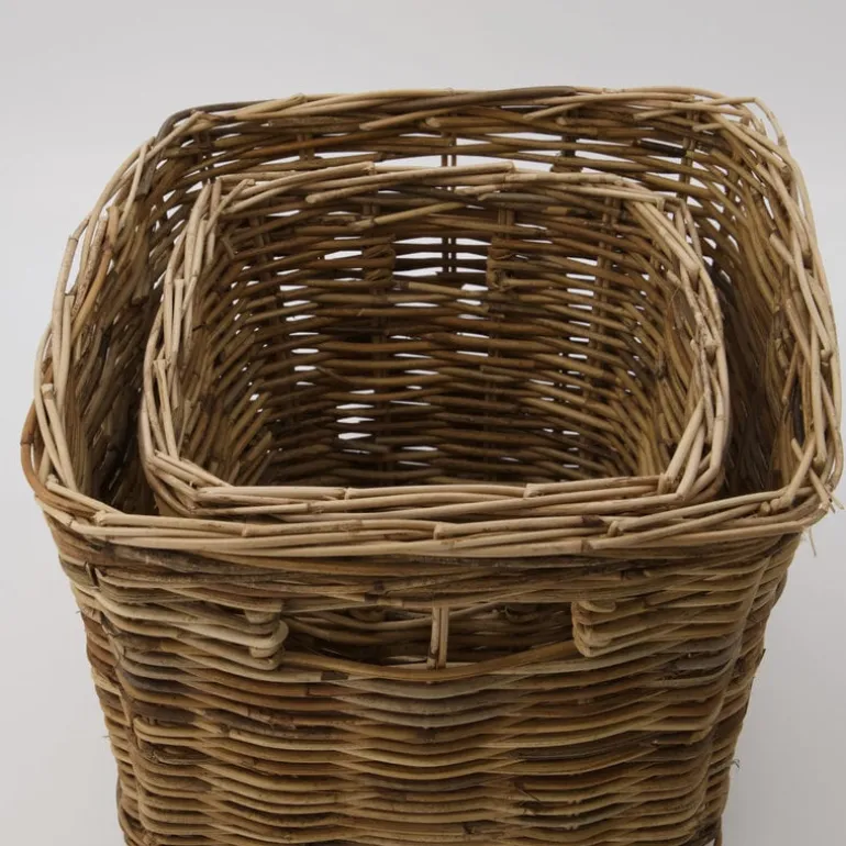 Baskit manden - set van 2 stuks