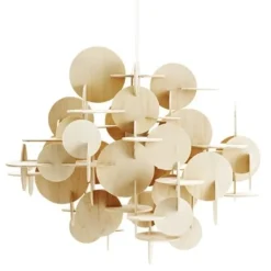 Bau Large hanglamp nature hout