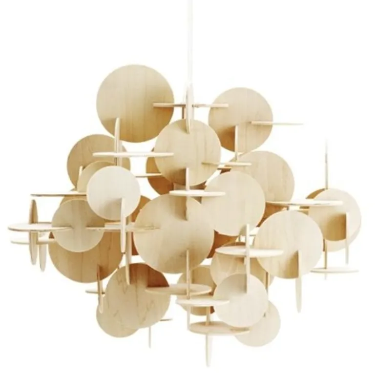 Bau Large hanglamp nature hout