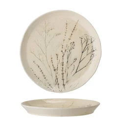 Bea bord naturel - set van 6 stuks Ø27,5 cm