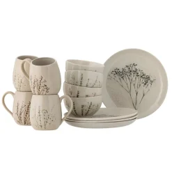 Bea ontbijt servies set van 12 stuks - 82061531