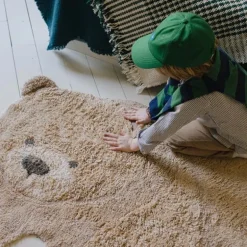 Bear Animal vloerkleed 120x122cm