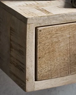 Bedsi bijzettafel/nachtkastje naturel - 203801017