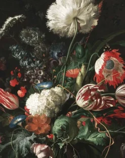 Behangpaneel Golden Age Flowers