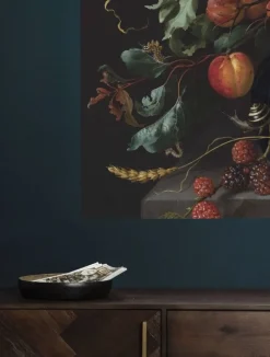 Behangpaneel Golden Age Flowers