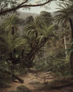 Behangpaneel Palm Trees