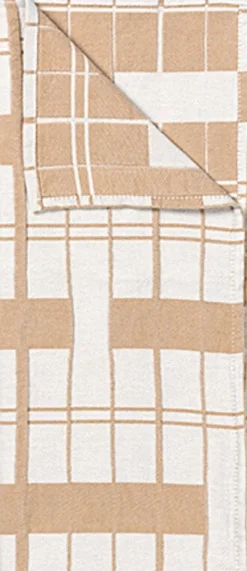 Benny theedoeken set van 2 stuks - indian tan