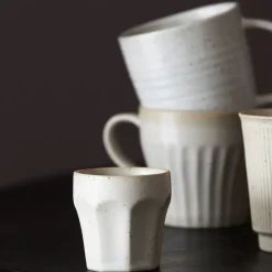 Berica espresso kopjes beige - set van 12 stuks