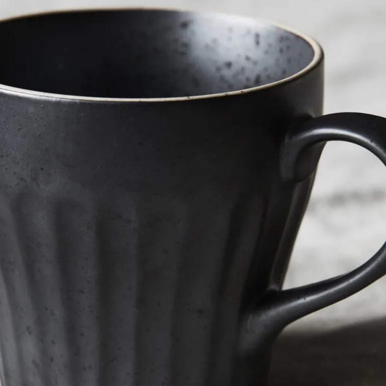 Berica kopjes zwart - set van 12 stuks