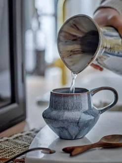 Bessie mokken blauw set van 4 stuks - 82072477