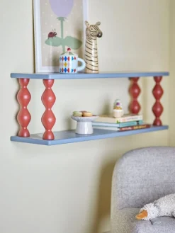 Bibiola wandplank blauw - 82062921