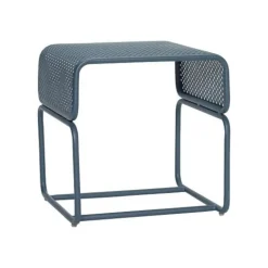 Bijzettafel groen metaal