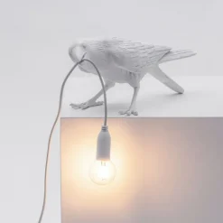 Bird lamp playing wit outdoor - 14723