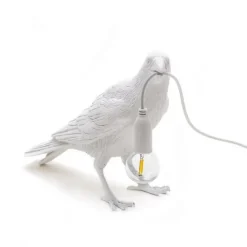 Bird lamp waiting wit outdoor - 14722