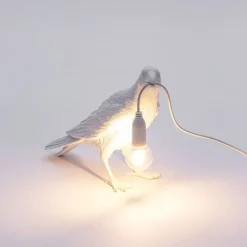 Bird lamp waiting wit outdoor - 14722