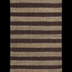 Block vloerkleed bruin/naturel - 900000168