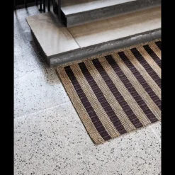 Block vloerkleed bruin/naturel - 900000168